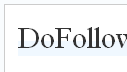 [ Thumbnail: Screenshot of DoFollow Admin Page ]
