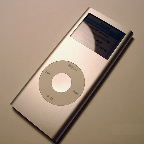 [ Second-generation iPod nano ]