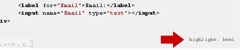 Preformatted HTML Text Area