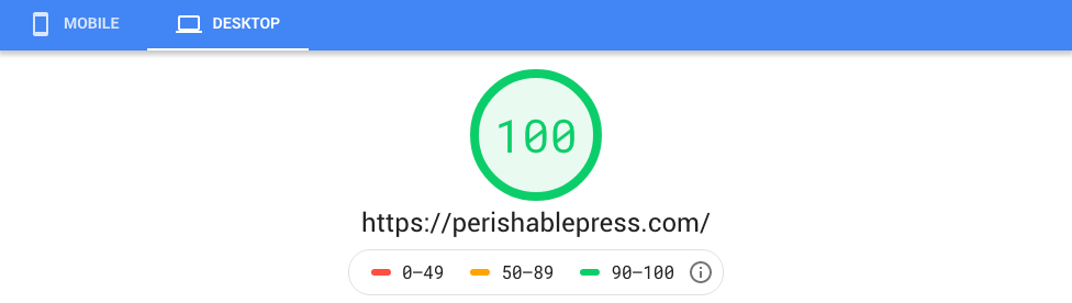 [ Yes theme performance results at Google PageSpeed (desktop) ]